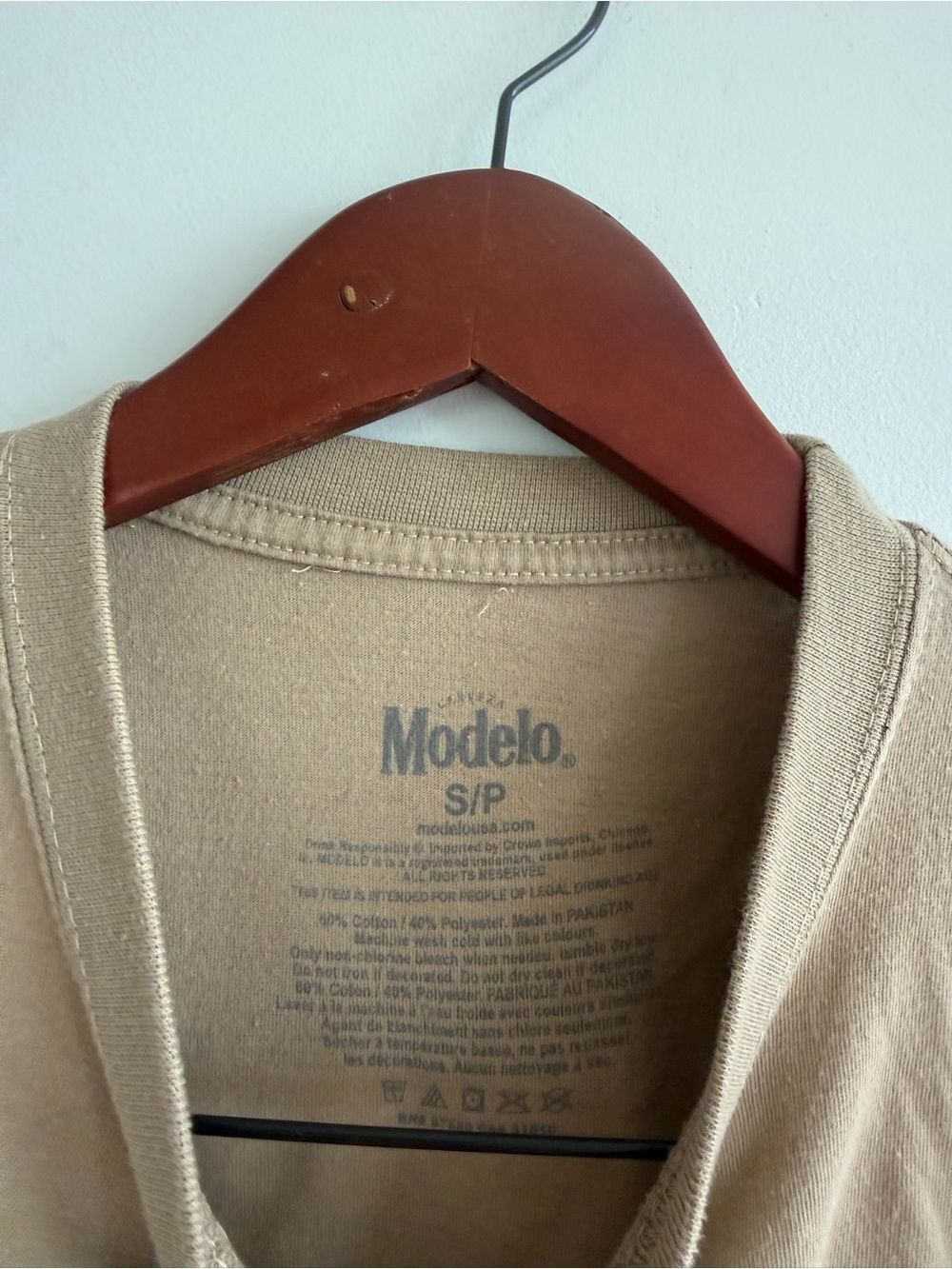 Modelo Tan Beer Shirt - Picture 5 of 5